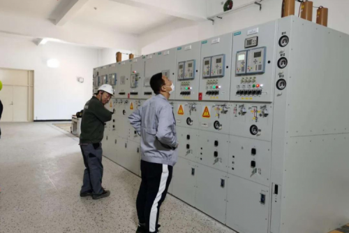 哈爾濱地鐵2號線哈北66KV變電站順利安全送電！！